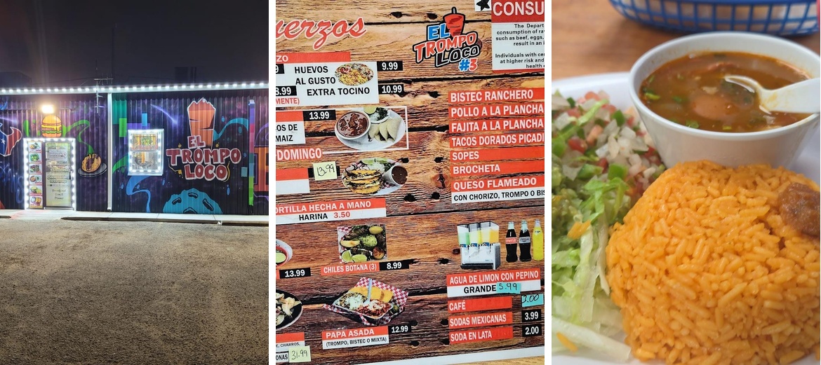 El Trompo Loco Menu